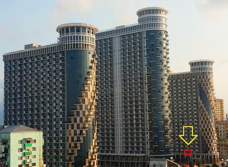 Apartamento Orbi Sea Towers Block G Batumi Exterior foto